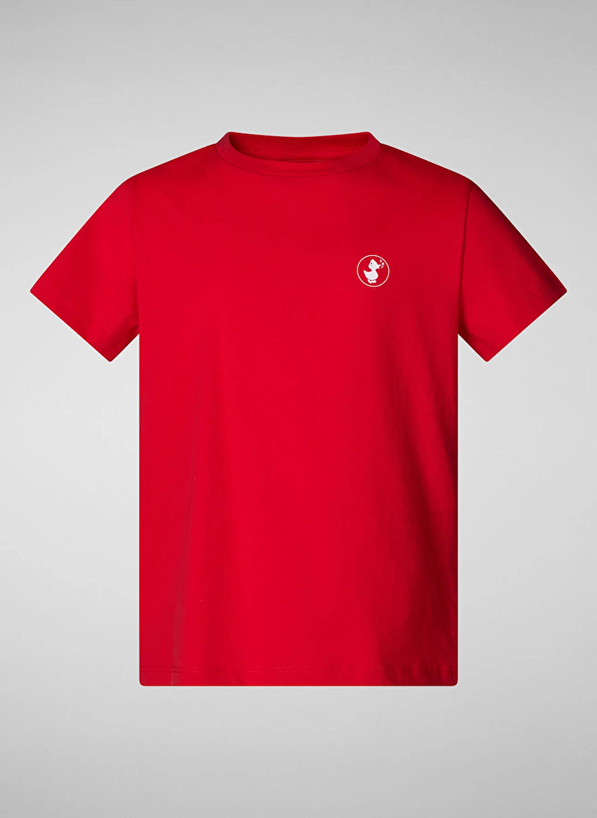 Save The Duck Baskılı Kırmızı Erkek Çocuk T-Shirt GLIM