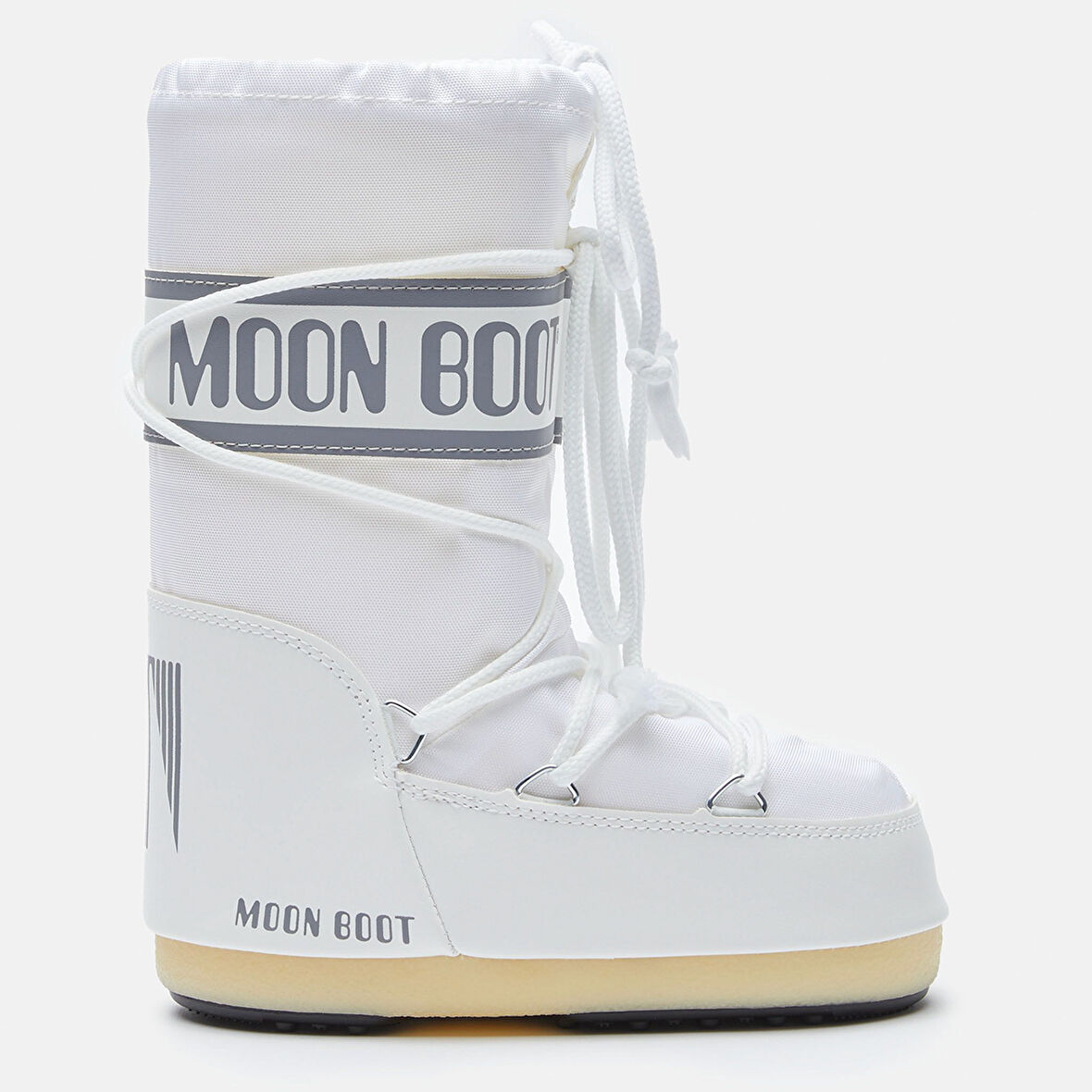 ICON NYLON K Kız Çocuk - Genç Bot (Kar) 80D1400440-A001 Moon Boot Nylon White 23-34