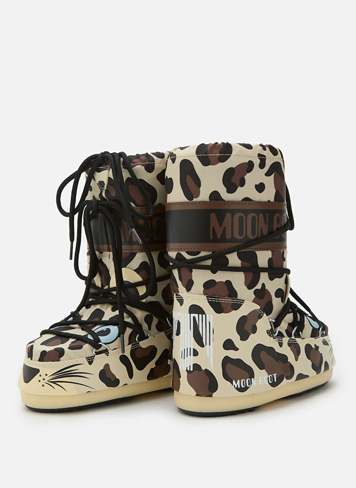 Moon Boot Kahve Kız Çocuk Kar Botu MB ICON ANIMAL