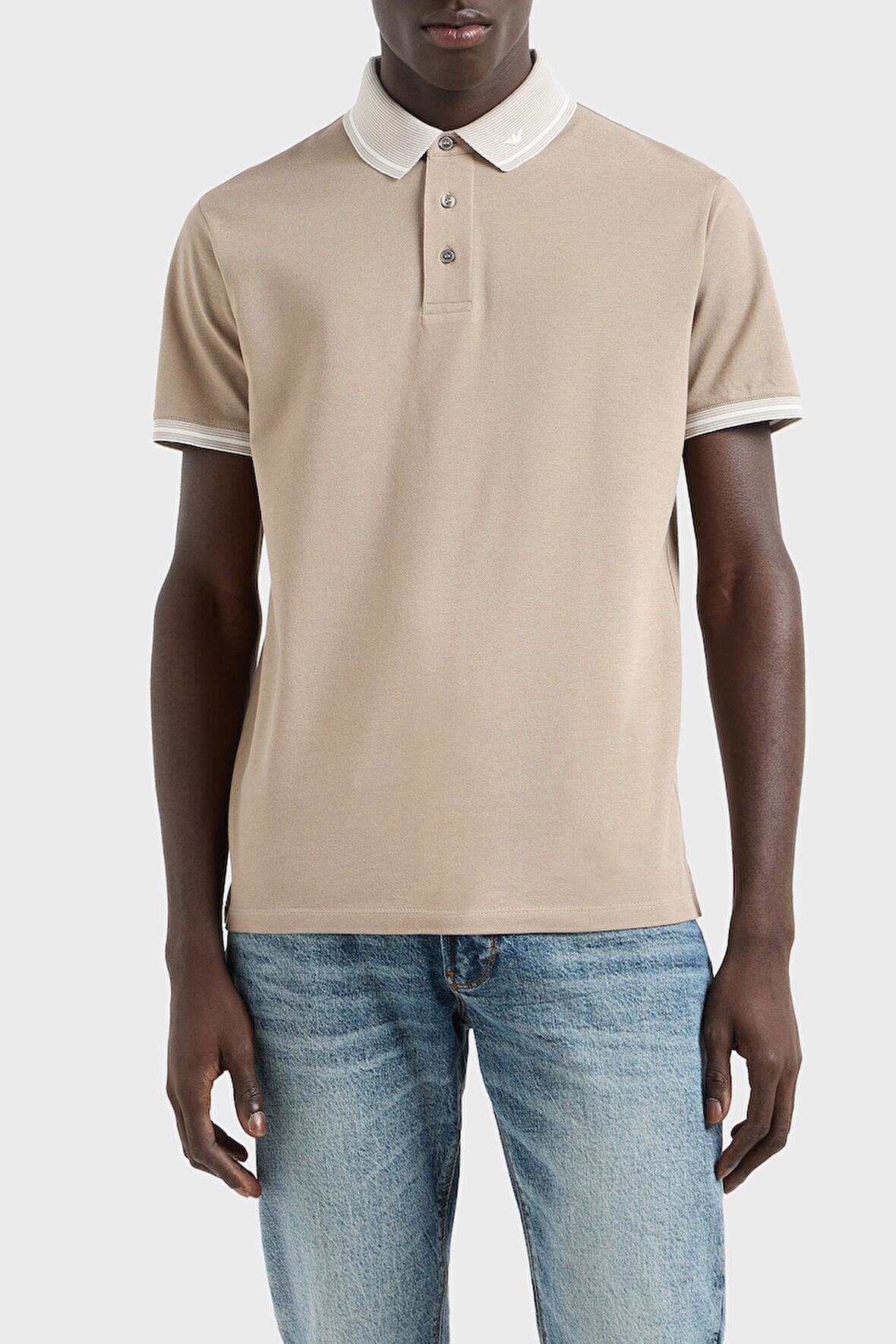 Emporio Armani Erkek Polo Yaka T Shirt EM000852 AF12955 F6054