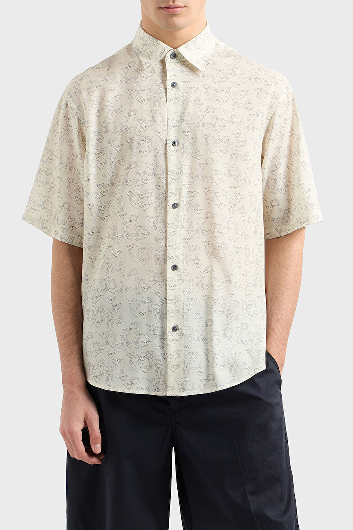 Emporio Armani Erkek Gömlek EM001535 AF14214 MB046