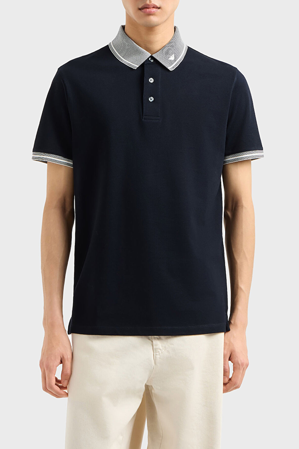 Emporio Armani Erkek Polo Yaka T Shirt EM000852 AF12955 FB273