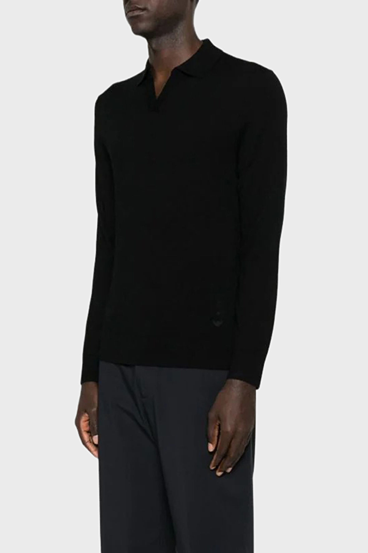 Emporio Armani Erkek Polo Yaka Kazak EM002479 AF19543 UC001