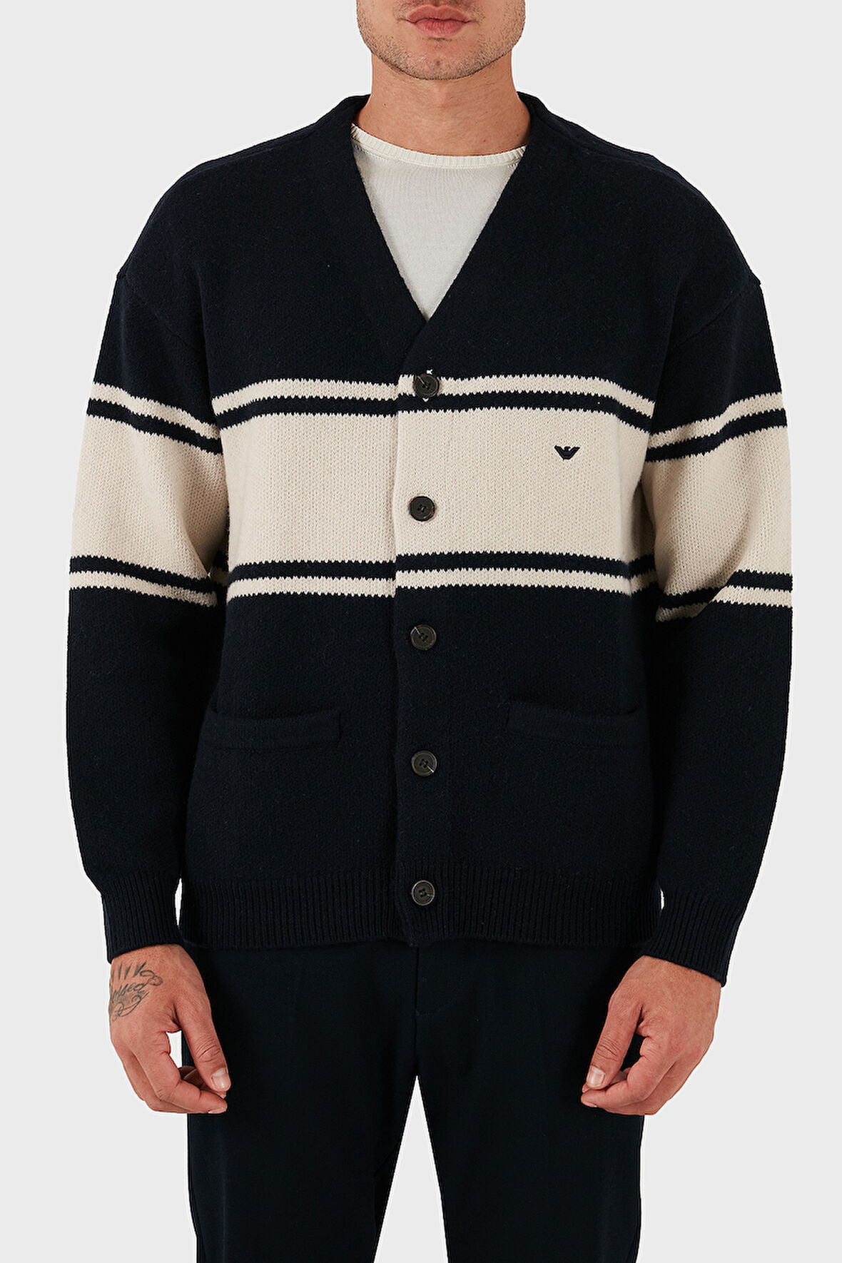 Emporio Armani Erkek Hırka EM002310 AF19440 MB343