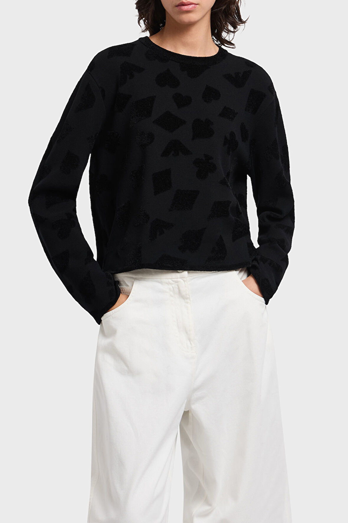 Emporio Armani Kadın Kazak EW002761 AF19924 FC008