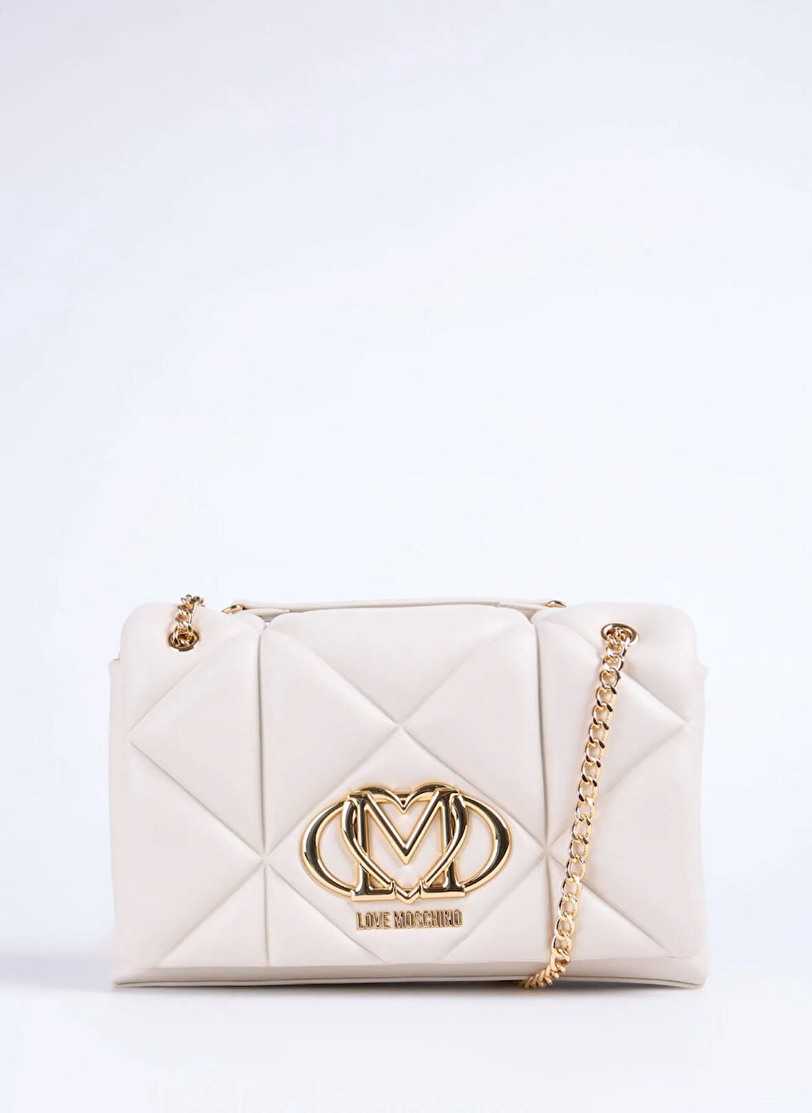 Love Moschino Ekru Kadın Omuz Çantası JC4041PP1N110