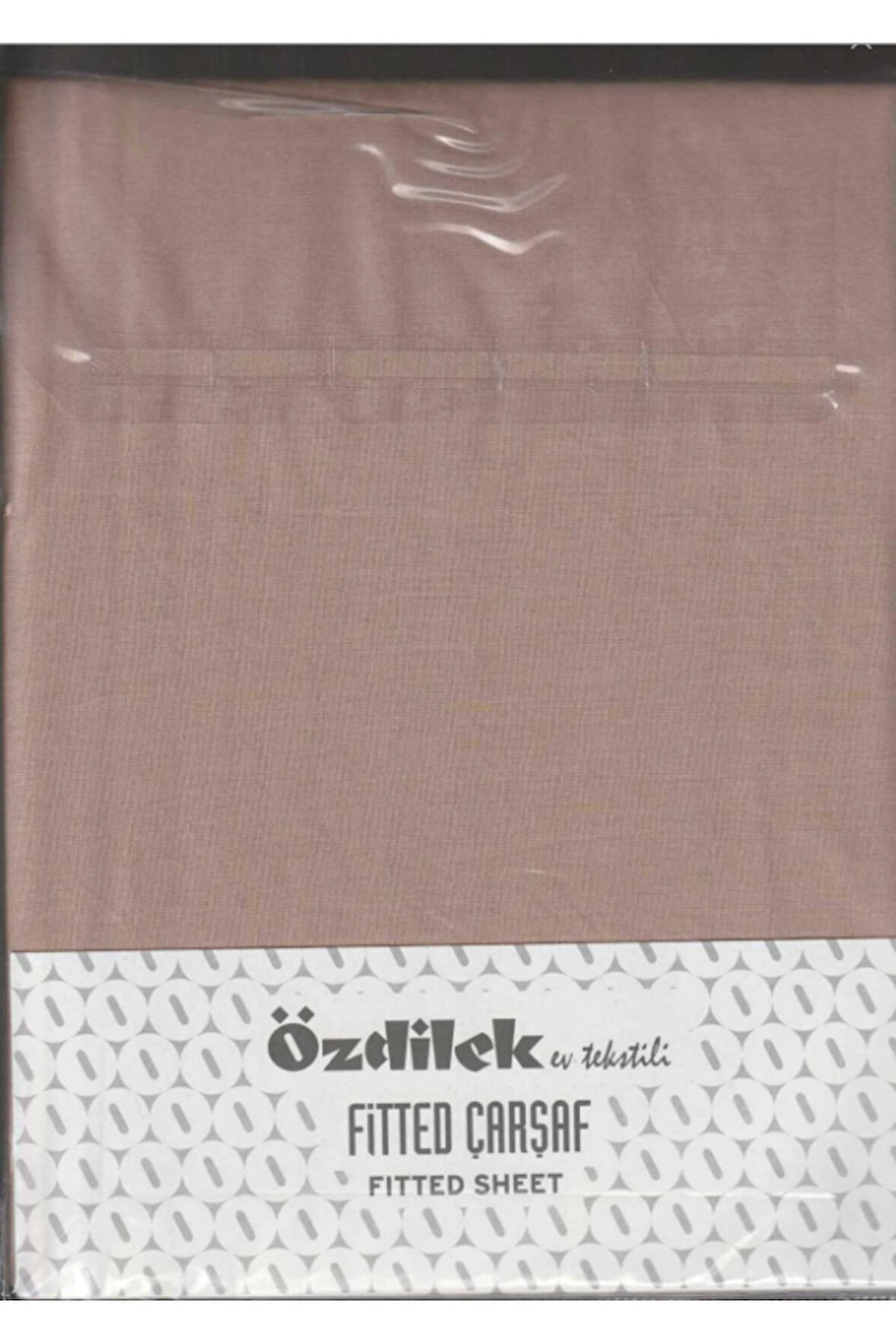 Özdilek Colurist Lastikli Fitted Çift Kişilik Çarşaf Takımı 180 x 200 +30 Cm ( 30 Cm Yükseklik ) Toprak