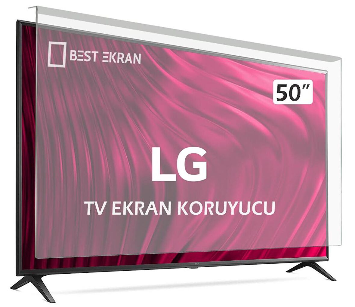 LG 50UQ75006LF TV EKRAN KORUYUCU - Lg 50" inç Tv Ekran Koruyucu