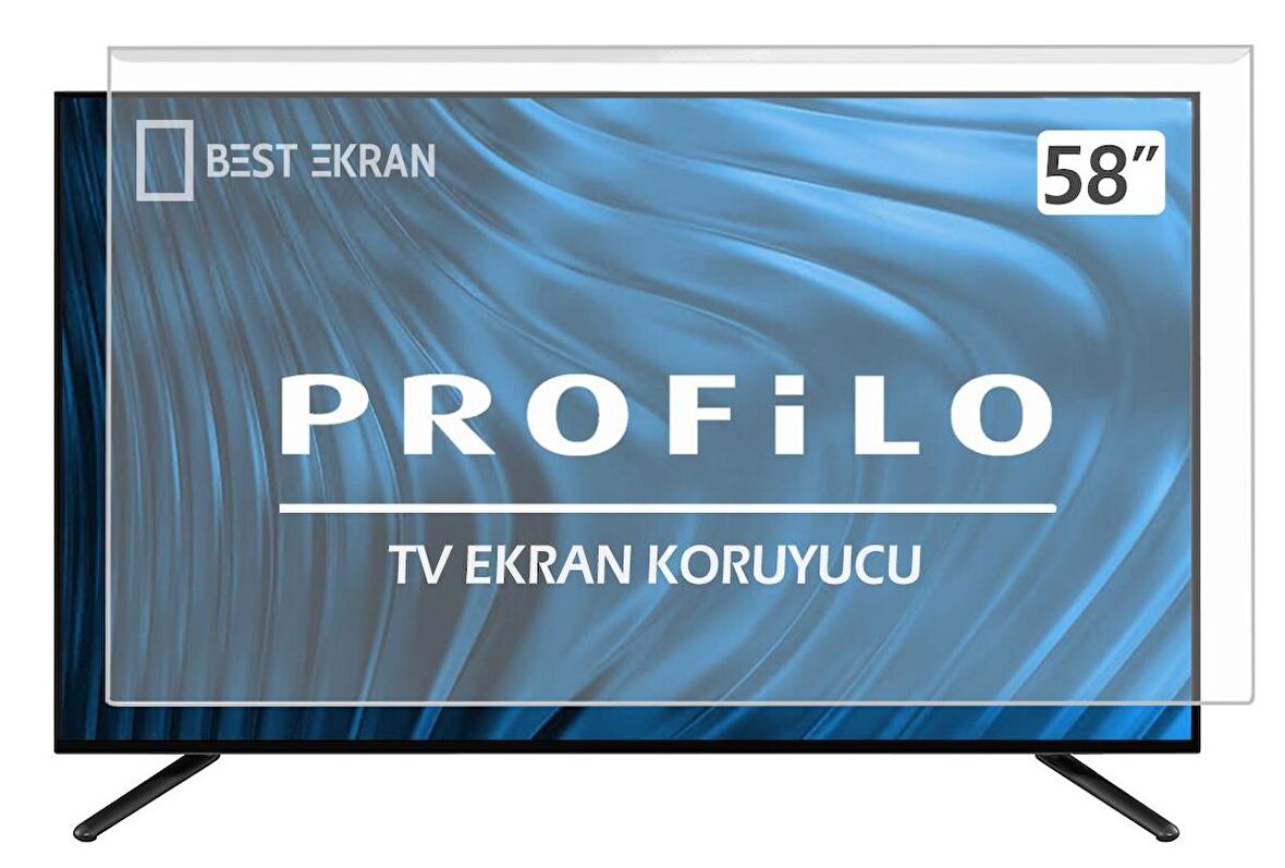 Profilo 58" inç 146 cm Tv Ekran Koruyucu