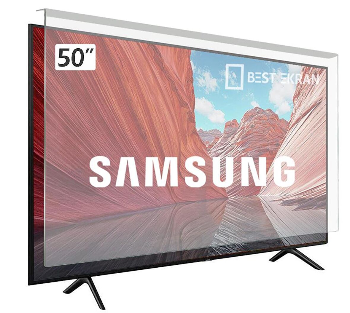 SAMSUNG 50Q60B TV EKRAN KORUYUCU - Samsung 50" inç 125 Ekran Koruyucu QE50Q60BAUXTK