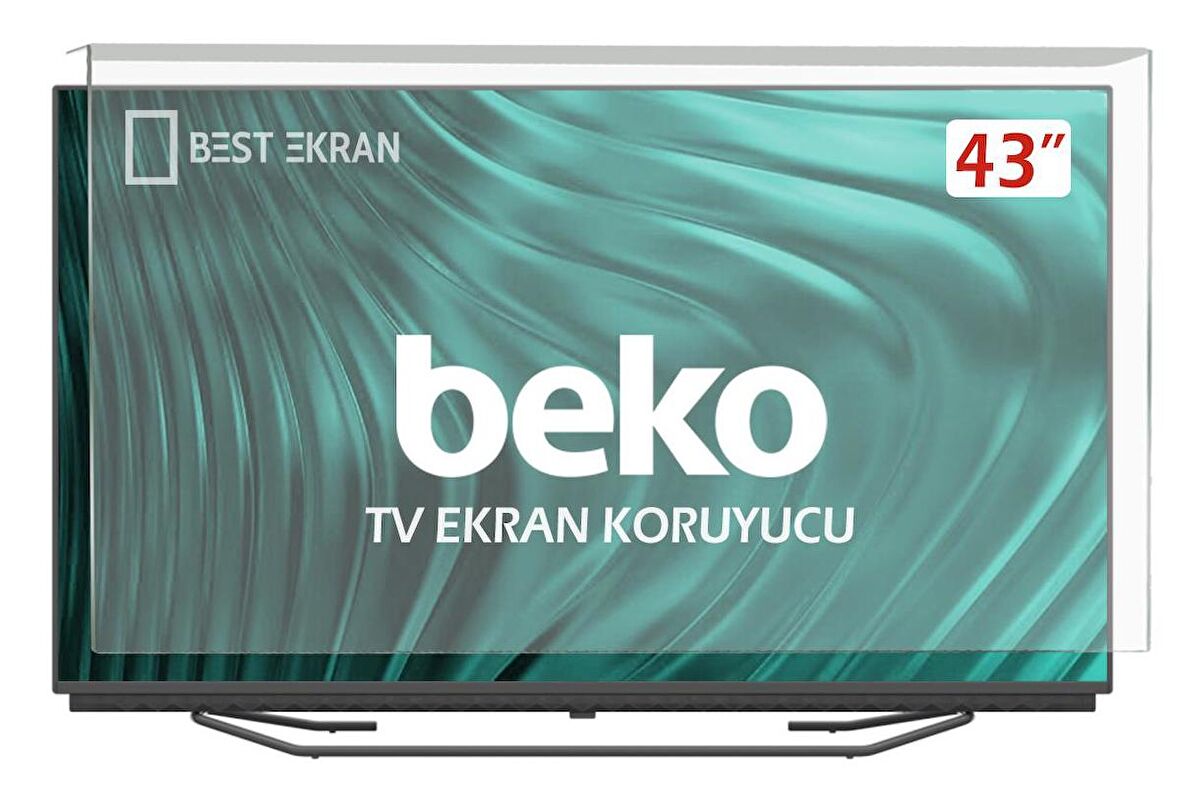 Beko B43 C 890 A TV EKRAN KORUYUCU - Beko 43" inç 108 Ekran Koruyucu B43C890A