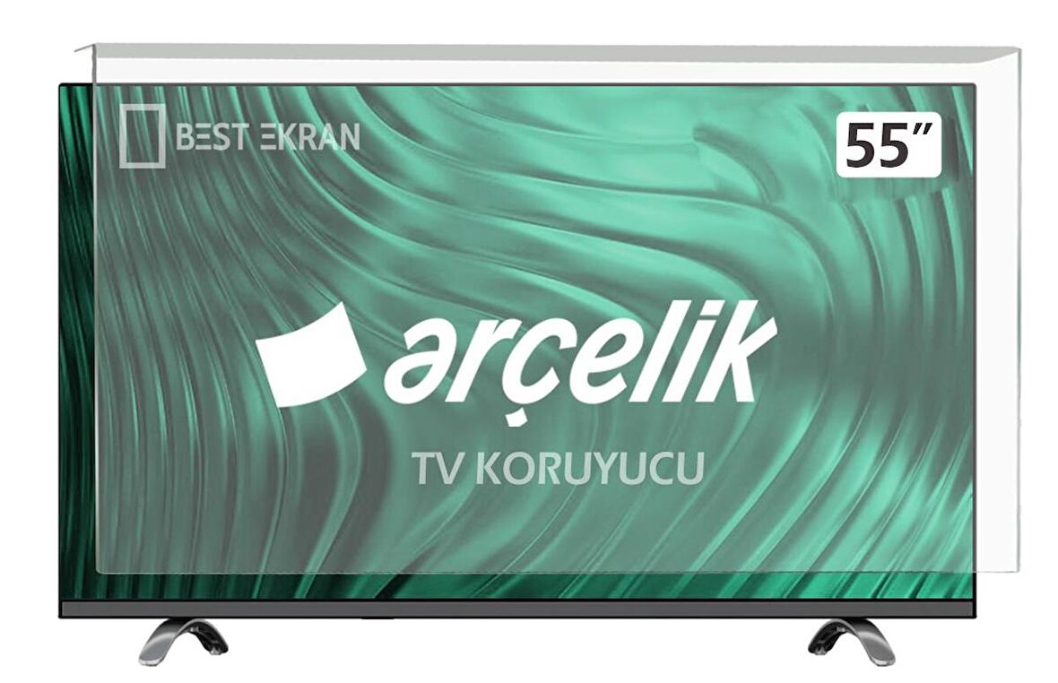 ARÇELİK A55 B 820 B Tv Ekran Koruyucu - Arçelik 55" inç 139 cm tv ekran koruyucu Paneli
