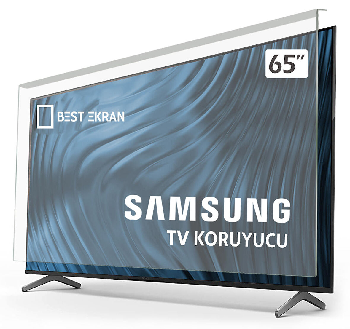 SAMSUNG 65TU8000 Tv Ekran Koruyucu - Samsung 65" İnç tv koruma Paneli