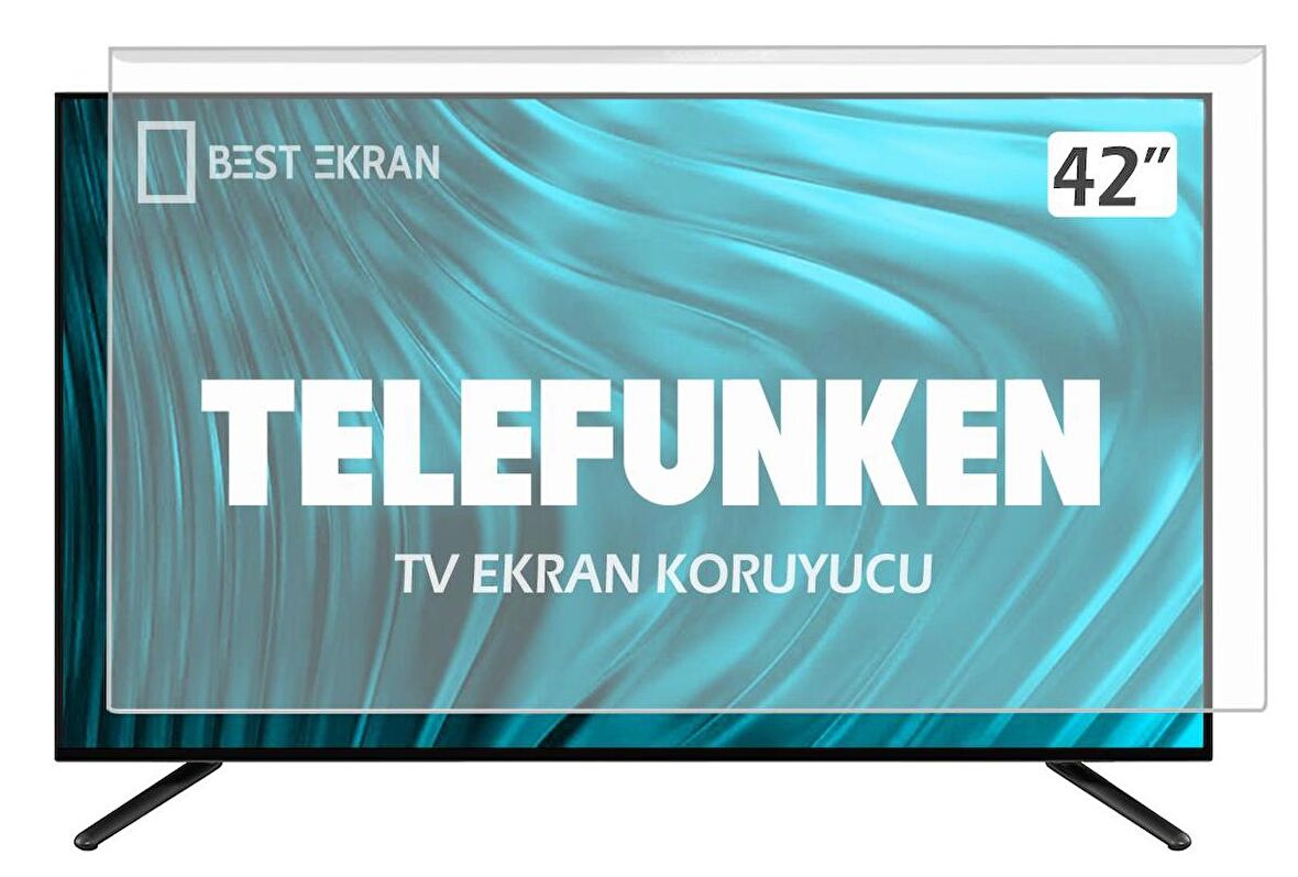 Telefunken 42TF4025 Tv Ekran Koruyucu - 42" inç 106 cm Tv Ekran Koruma Paneli