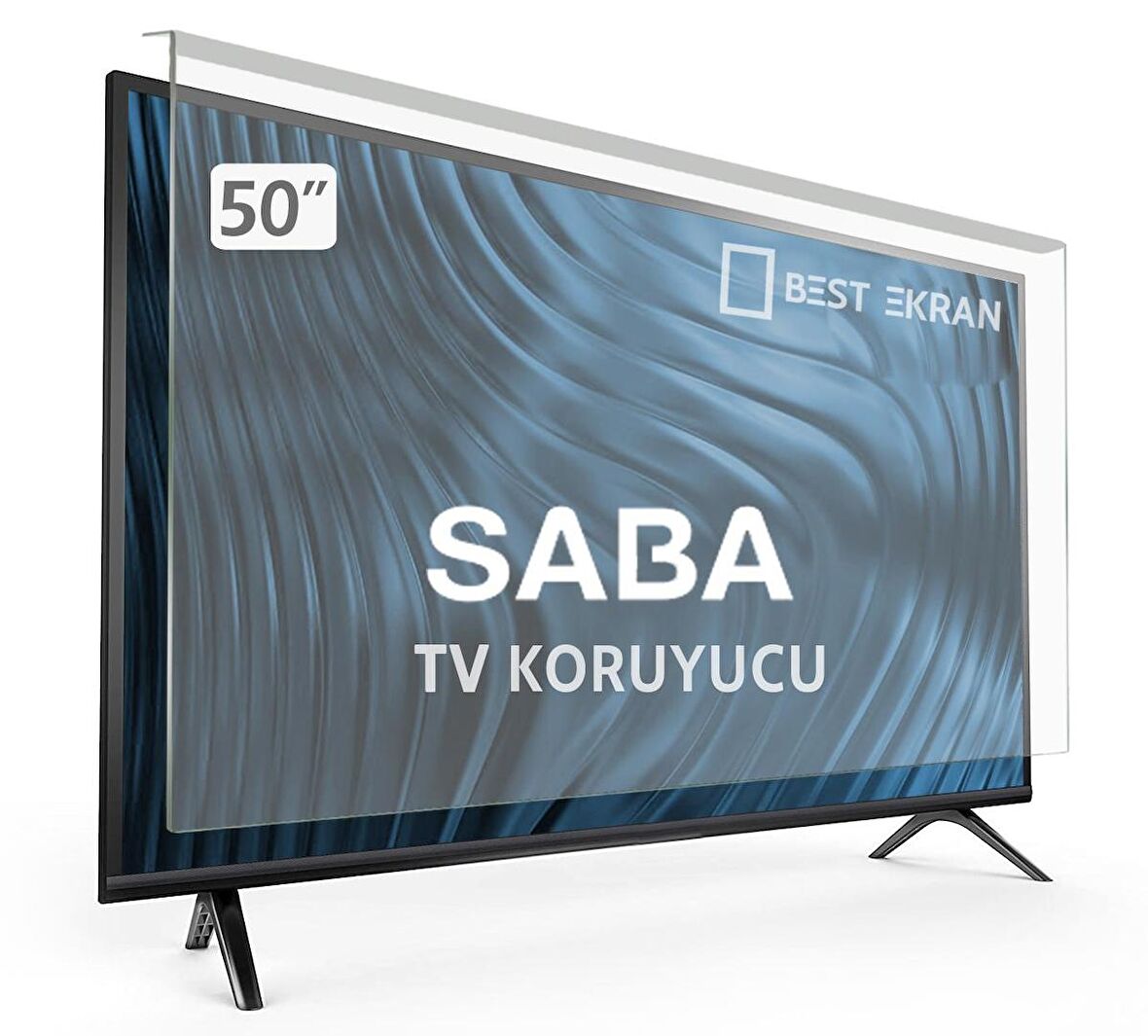 SABA 50" inç 127 Ekran Tv Ekran Koruyucu Paneli