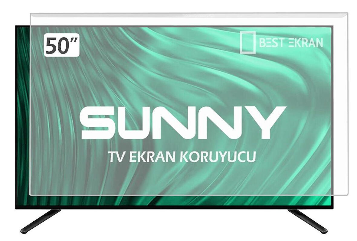 SUNNY 50" inç 127 Ekran Kırılmaz Tv Ekran Koruyucu Paneli