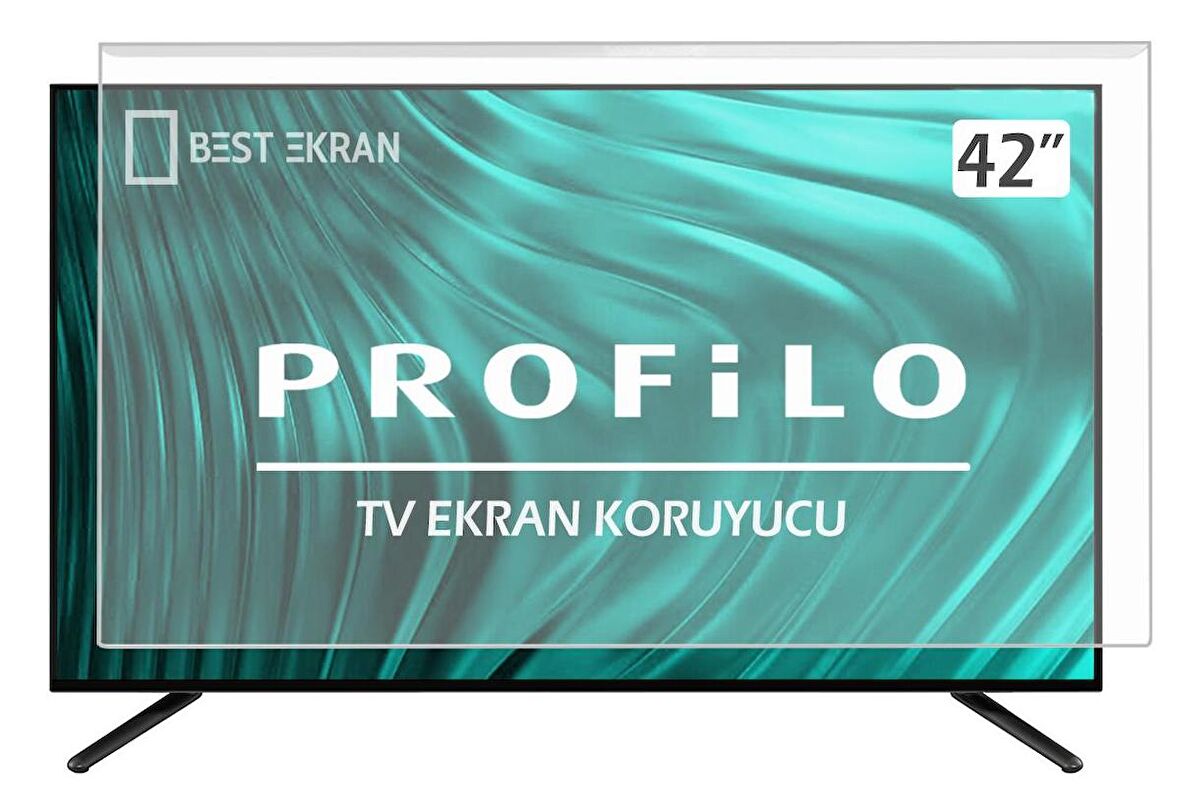 PROFİLO 42PA300E TV EKRAN KORUYUCU - Profilo 42" inç Tv Ekran Koruyucu