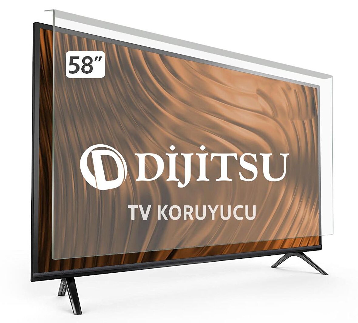 Dijitsu 58" inç 147 Ekran Tv Ekran Koruyucu Paneli