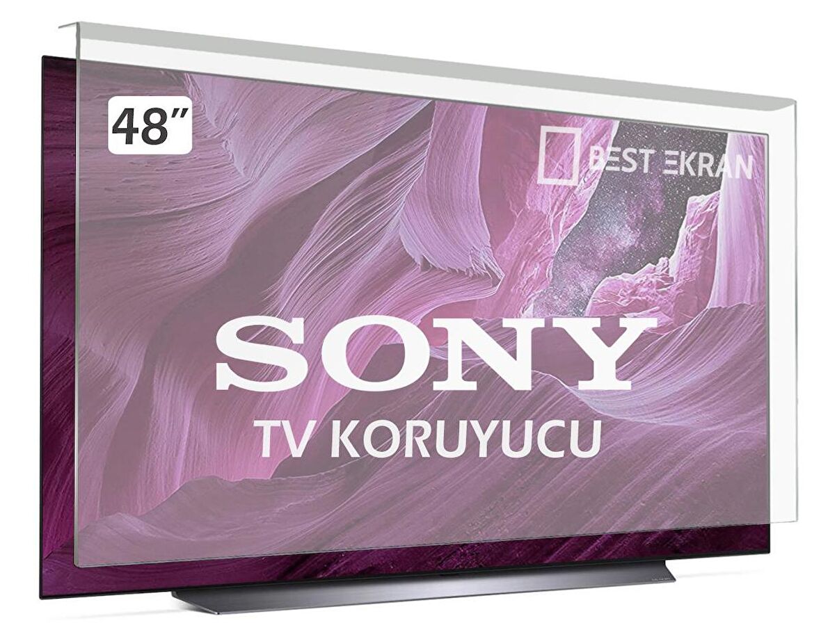 SONY 48" inç 121 cm Tv Ekran Koruyucu