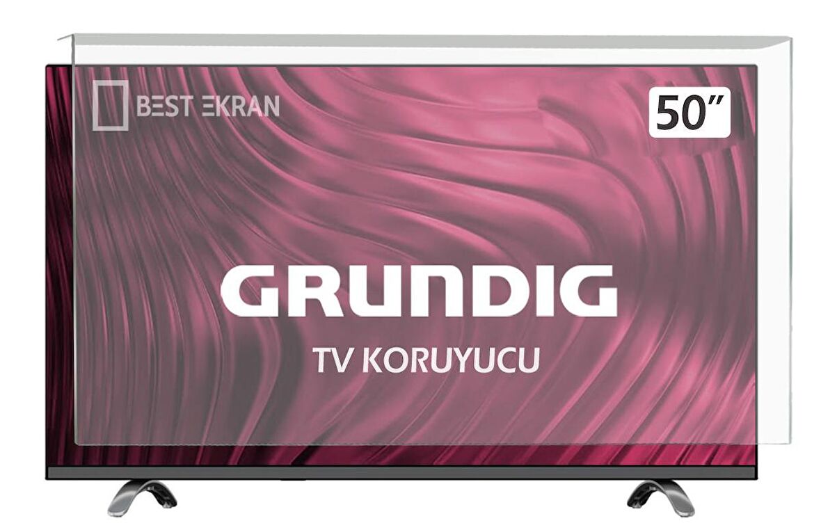 GRUNDIG 50GCU8900B TV EKRAN KORUYUCU - Grundig 50" inç 126 Ekran Koruyucu 50 GCU 8900B