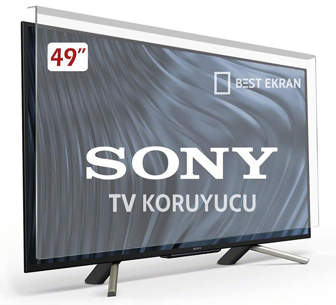 SONY KDL-49WE665 TV EKRAN KORUYUCU - Sony 49" inç 123 cm Ekran Koruyucu 