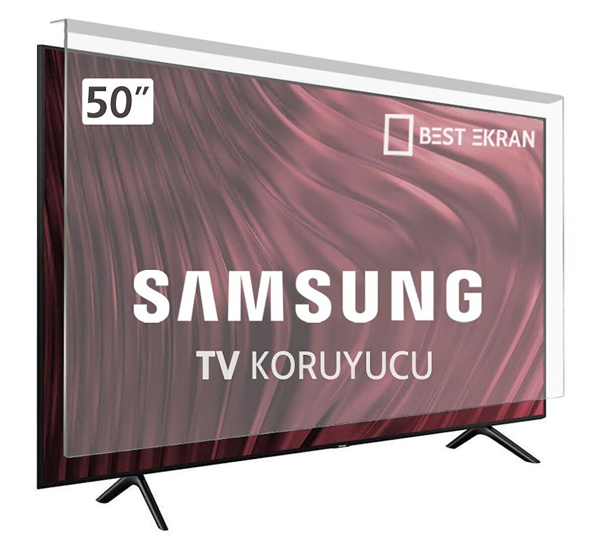 SAMSUNG 50TU8000 TV EKRAN KORUYUCU - Samsung 50" inç  Tv Ekran Koruyucu