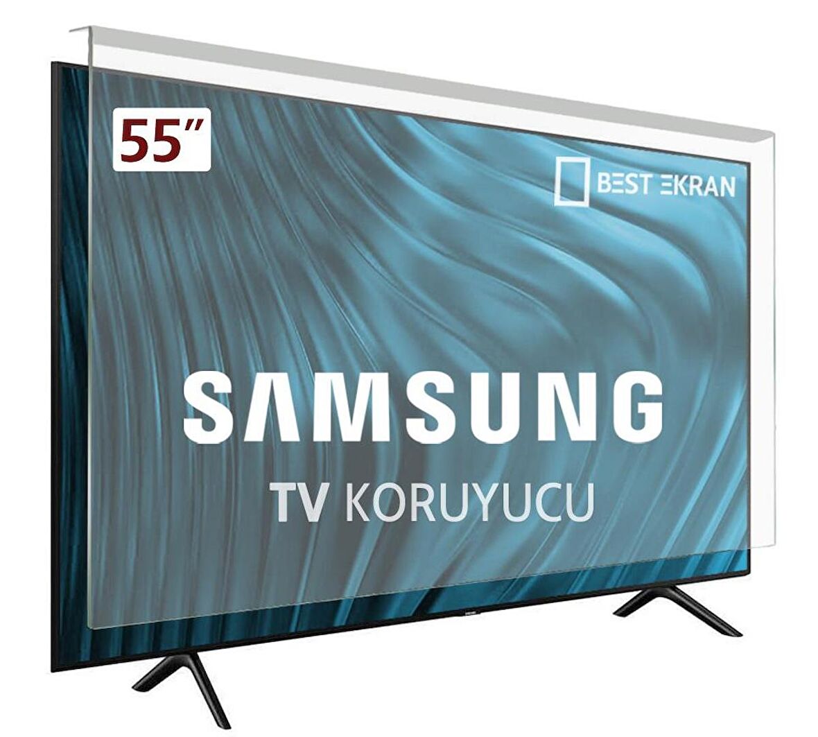SAMSUNG 55F7000 TV EKRAN KORUYUCU - Samsung 55" inç Ekran Koruyucu 
