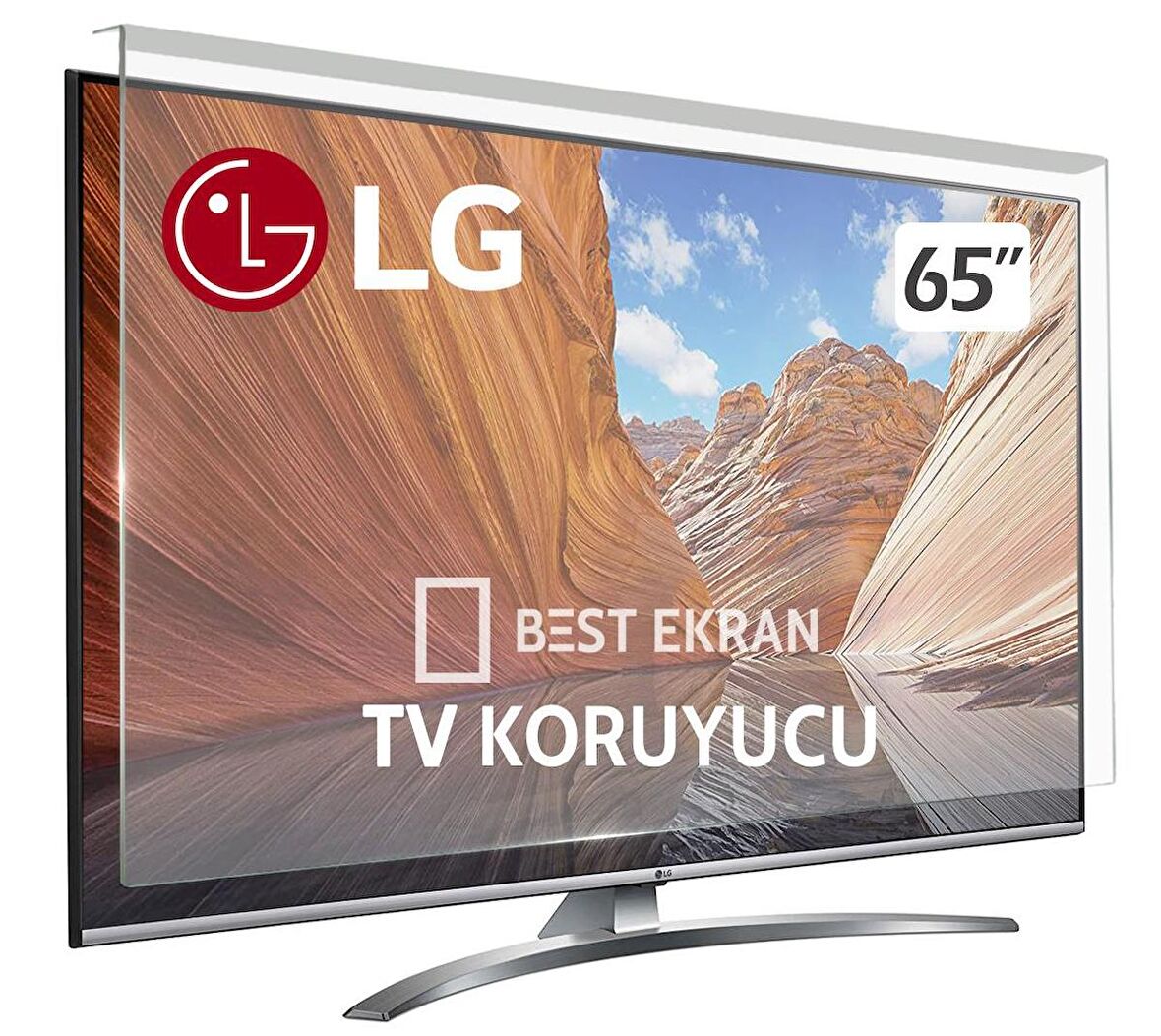 LG 65UK7550PLA TV EKRAN KORUYUCU - Lg 65" inç tv Ekran Koruyucu 