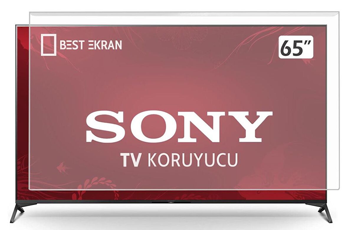 SONY KD-65XH9505 Tv Ekran Koruyucu - Sony 65" İnç 164 cm ekran Koruyucu 