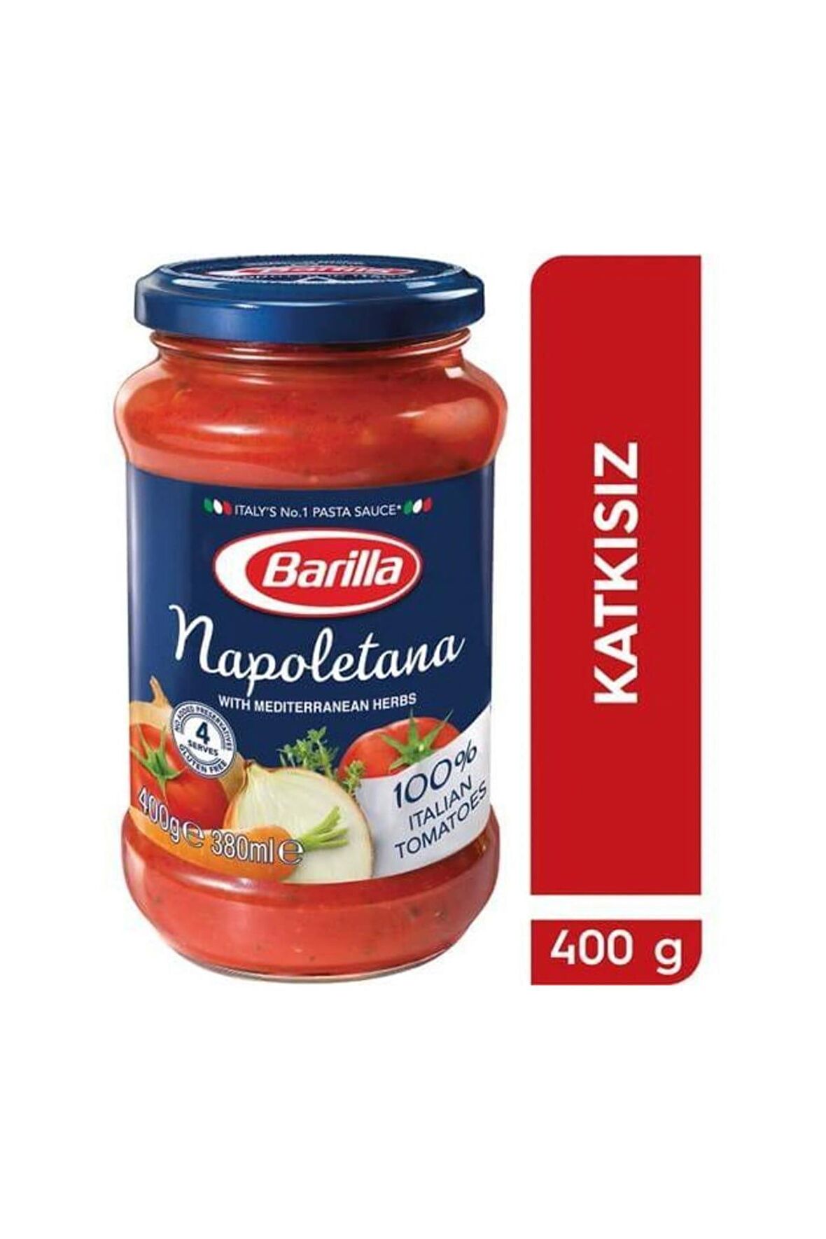 Barilla Napoletana Katkısız Makarna Sosu 400 Gr