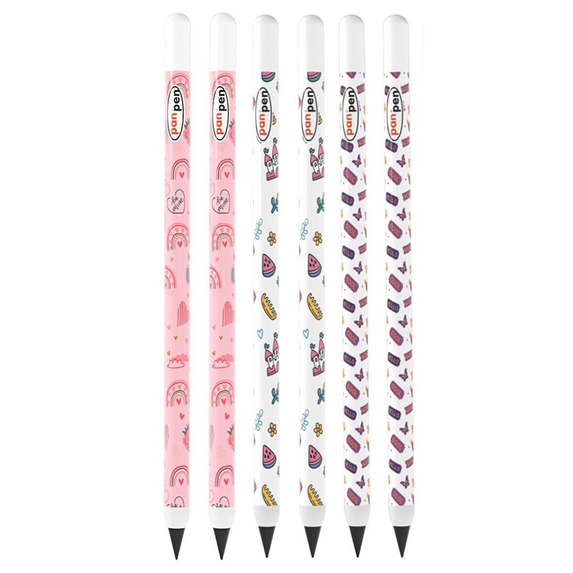 Panda Panpen Cimcimeler Serisi Bitmeyen Kurşun Kalem (PAN723) 6 Adet