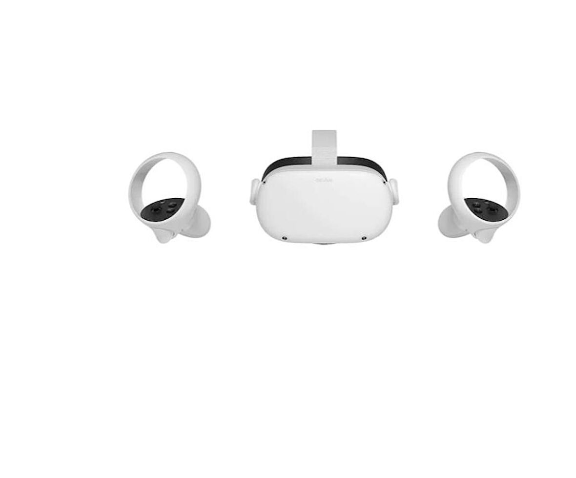 Oculus Quest 2 128 GB Kablosuz VR Sanal Gerçeklik Gözlüğü (OUTLET) (12 AY EVOFONE GARANTİLİ) 