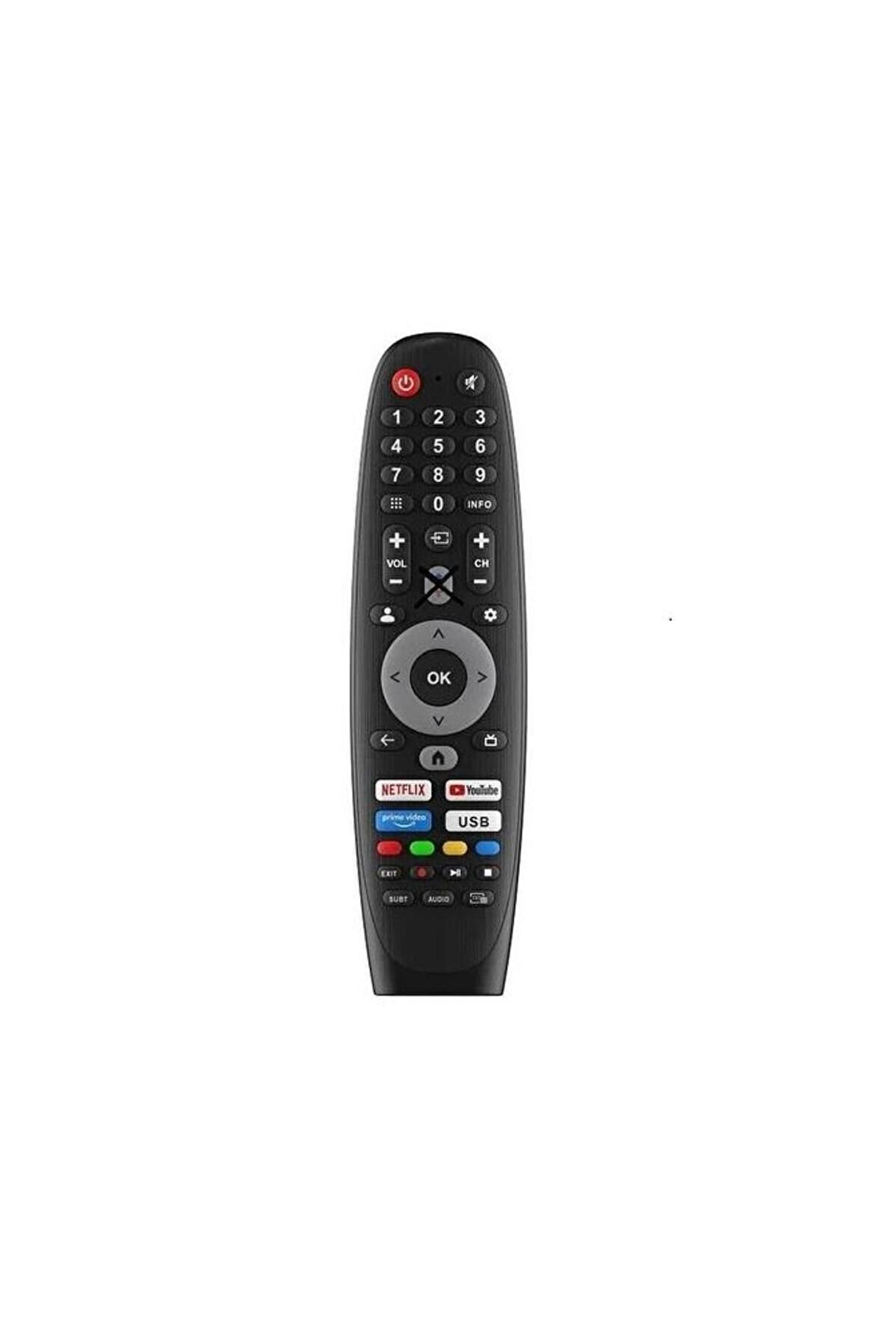 BYCONNERS Senna 65SNF9000U Googlee Tv Kumandası-Mikrofonsuz