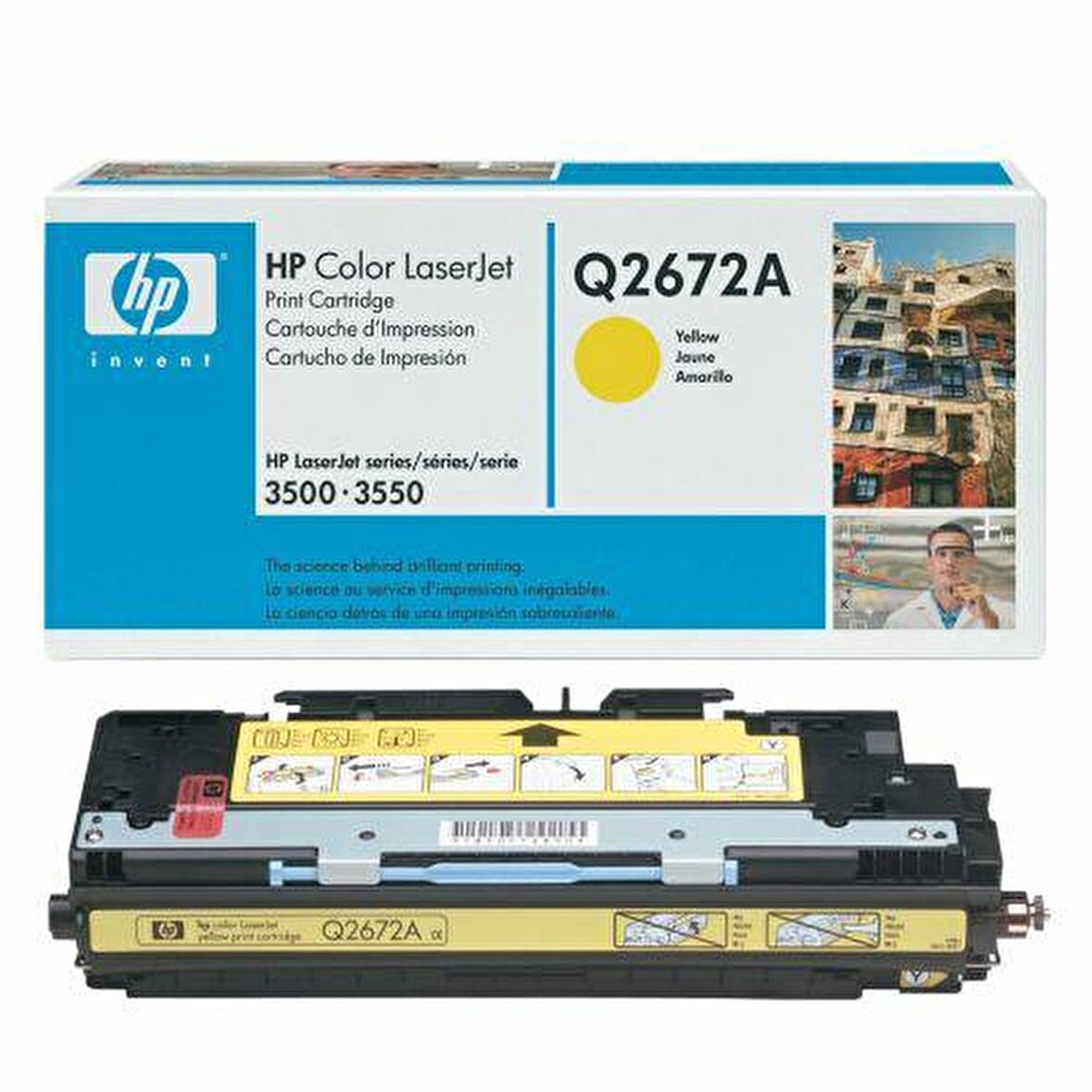 HP Q2672A (309A) SARI ORJİNAL LAZER TONER