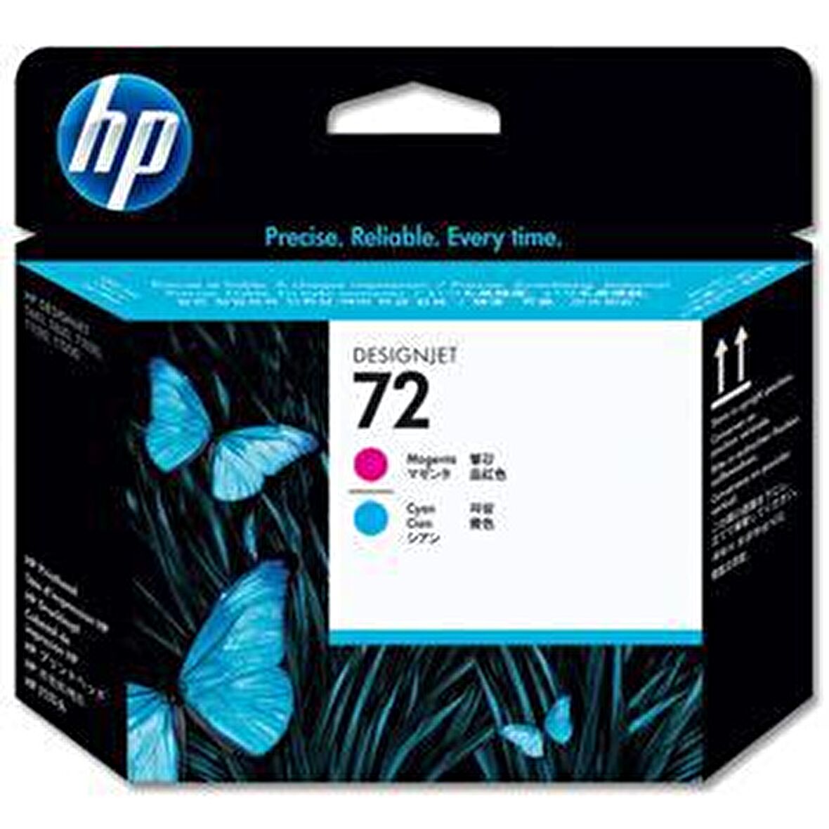 HP 72 Magenta-Cyan Kırmızı-Mavi Baskı Kafası C9383A