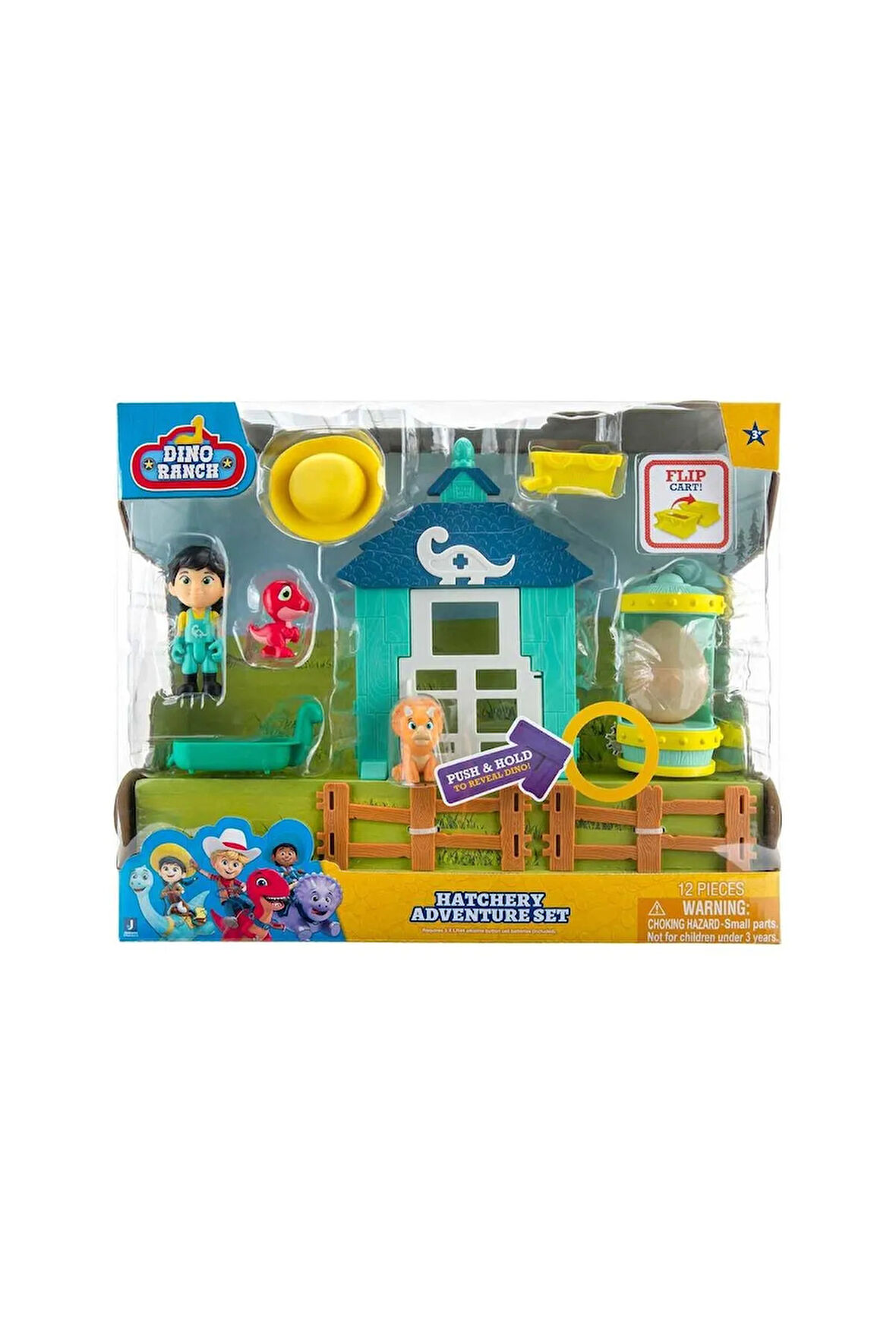 DNA04000 Dino Ranch Çiftlik Oyun Seti - DNR0013 +3 yaş