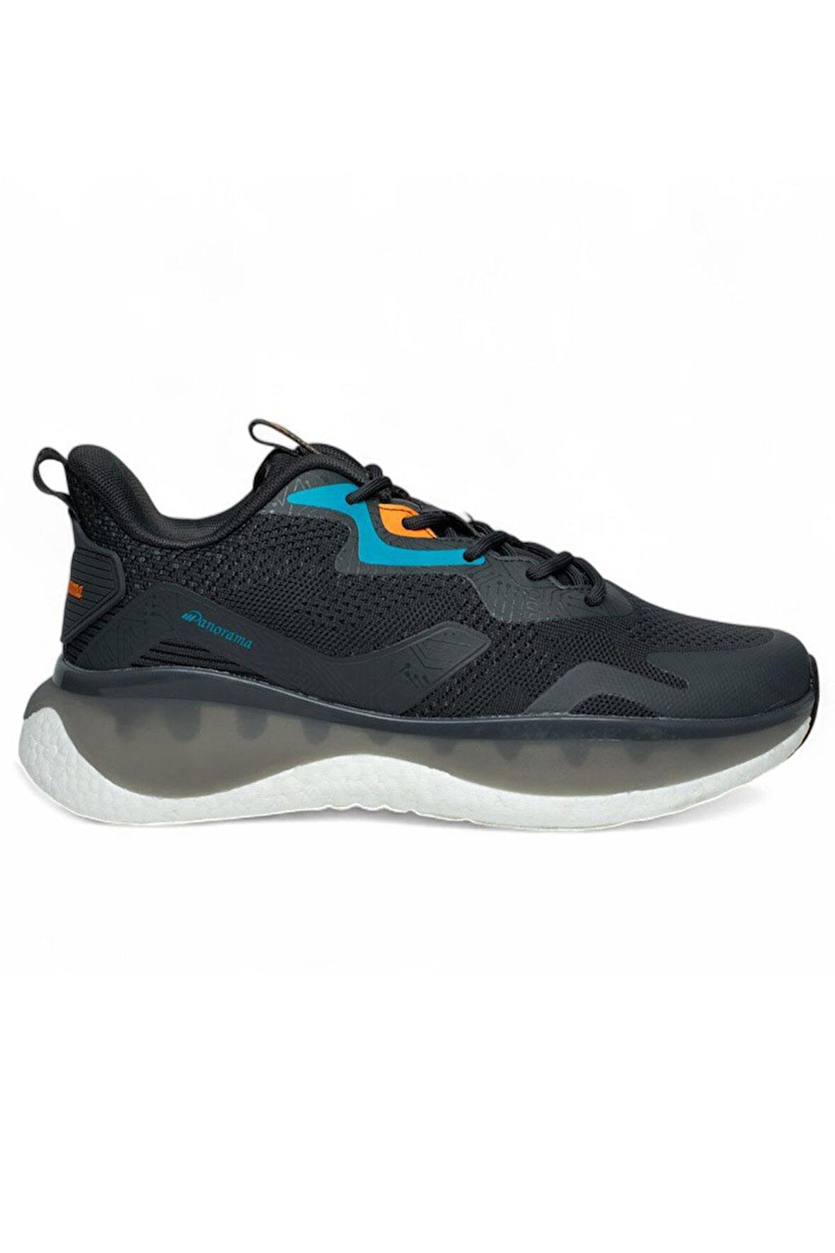 Celira Pnr Gri Siyah Triko Erkek Sneaker Spor Ayakkabı