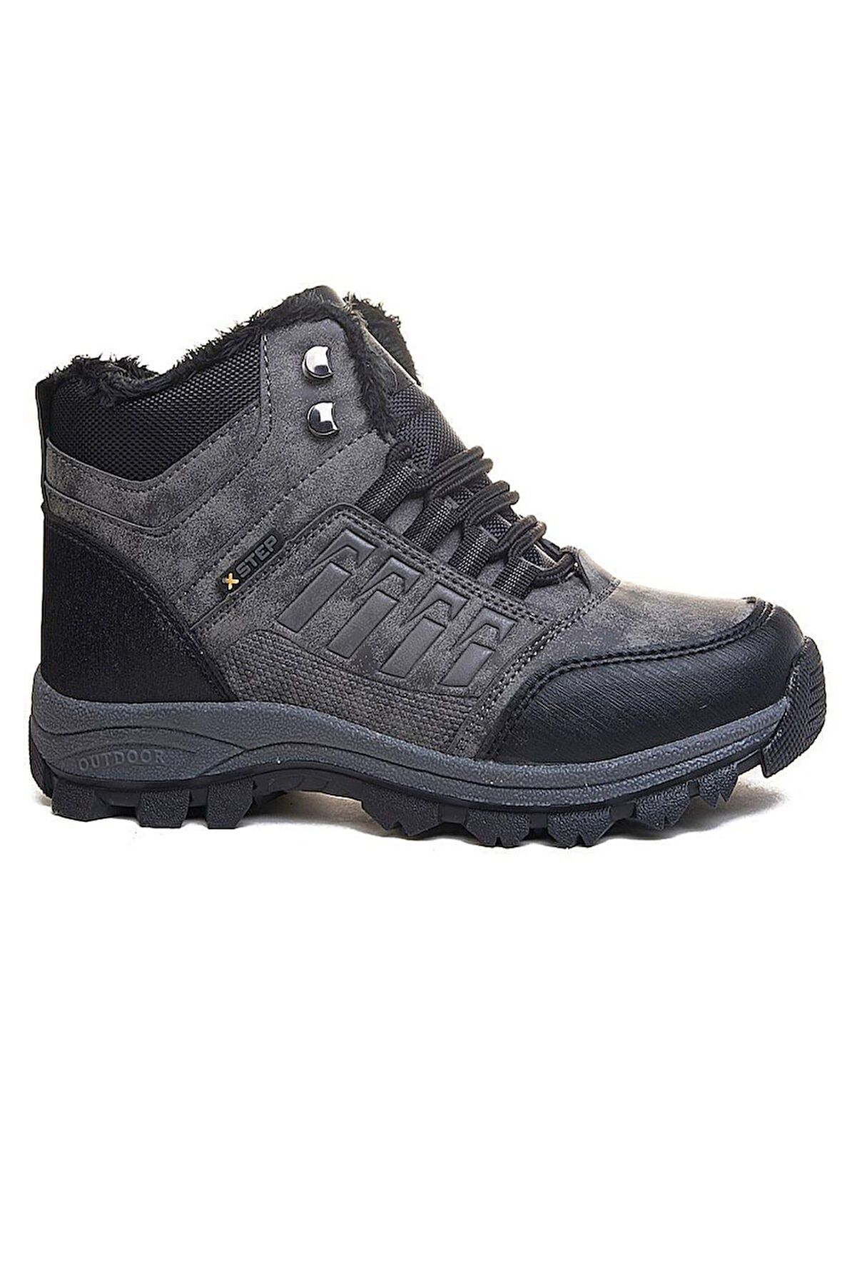 Celira Xsp Füme Outdoor Kürklü Erkek Kışlık Bot Ayakkabı