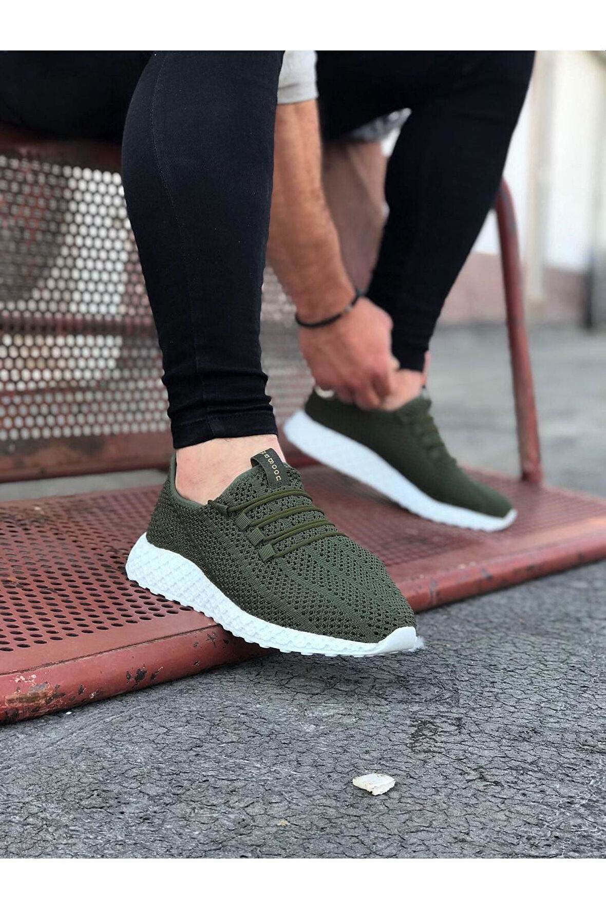 Bluefeet NS205 Haki Erkek Spor Ayakkabı