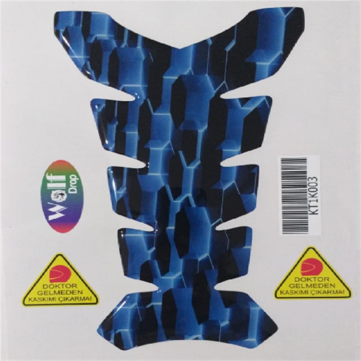 Wolf Tank Pad  Universal Mavi-Siyah