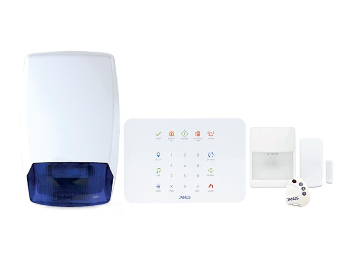 Janus IP&4G Max Set Kablosuz 4G Hırsız Alarm Seti