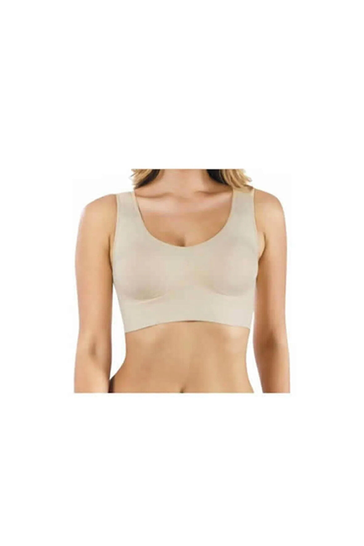 Kadın Ten Pedli Büstiyer Korse