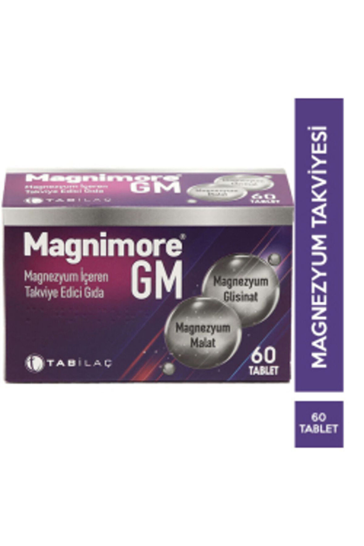 STD Magnimore Gm 60 Tablet Magnezyum Takviyesi ( TEKLİDİR )