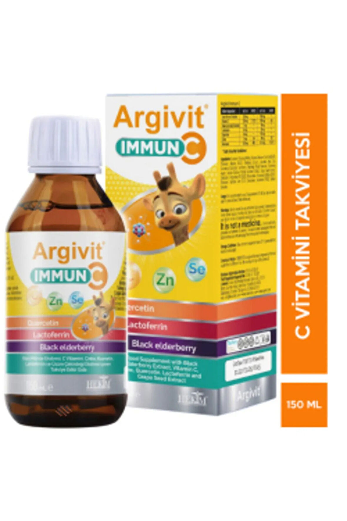 STD Argivit Immun C Şurup 150 ML ( TEKLİDİR )