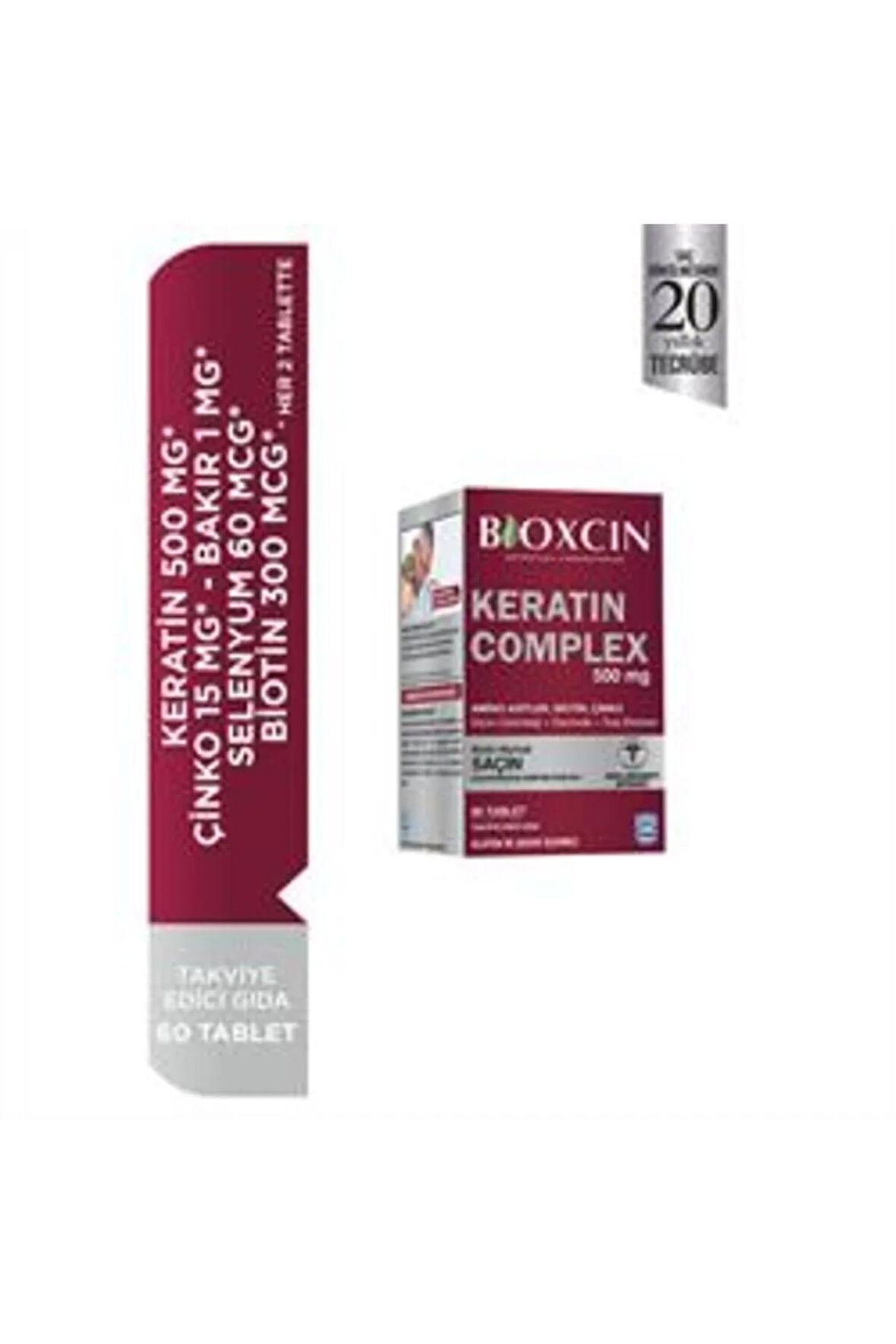 STD Bioxcin Forte Keratin Complex Takviye Edici Gıda 60 Tablet ( TEKLİDİR )