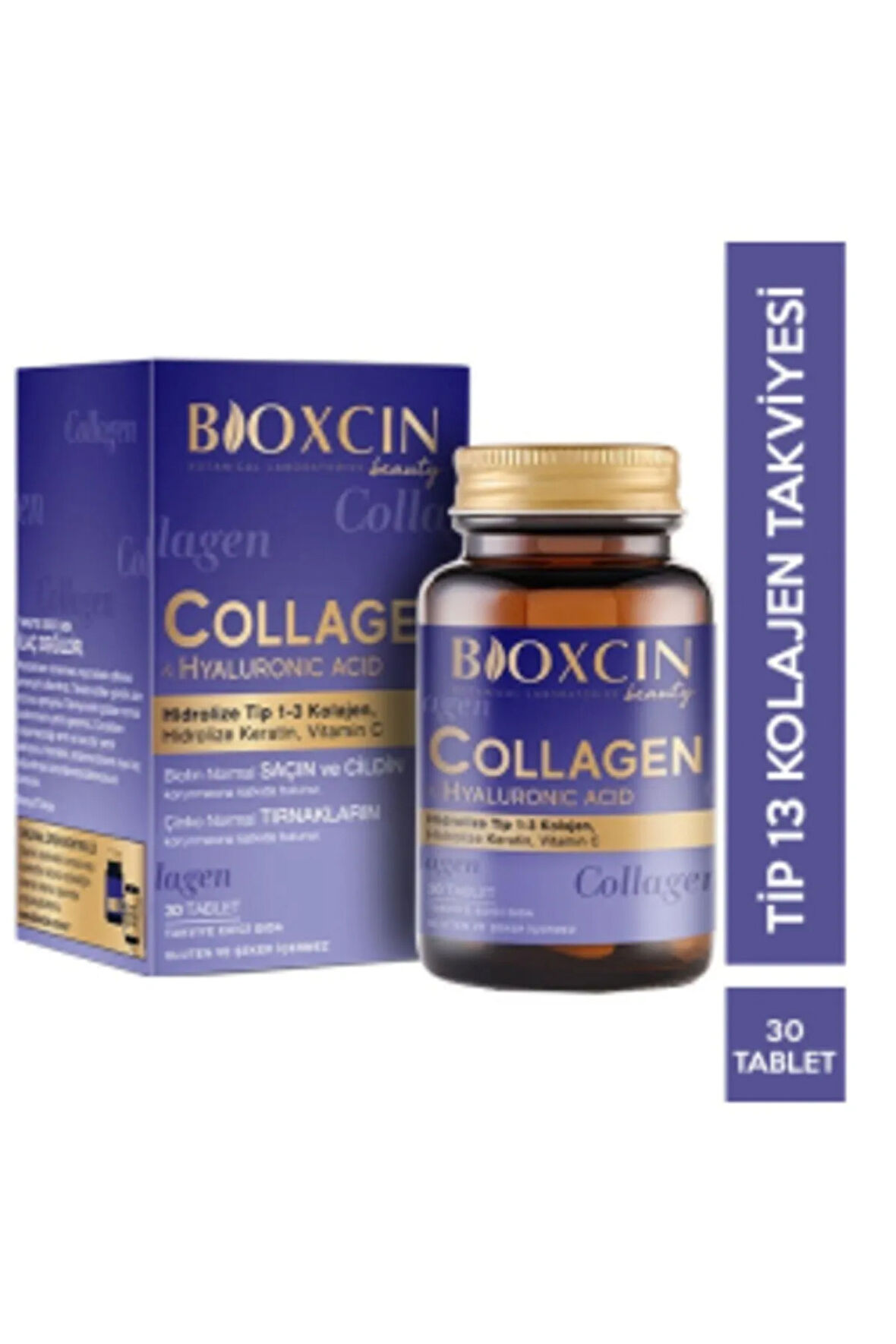 Beauty Collagen 30 Tablet - Tip1 Tip 3 Hidrolize Kolajen