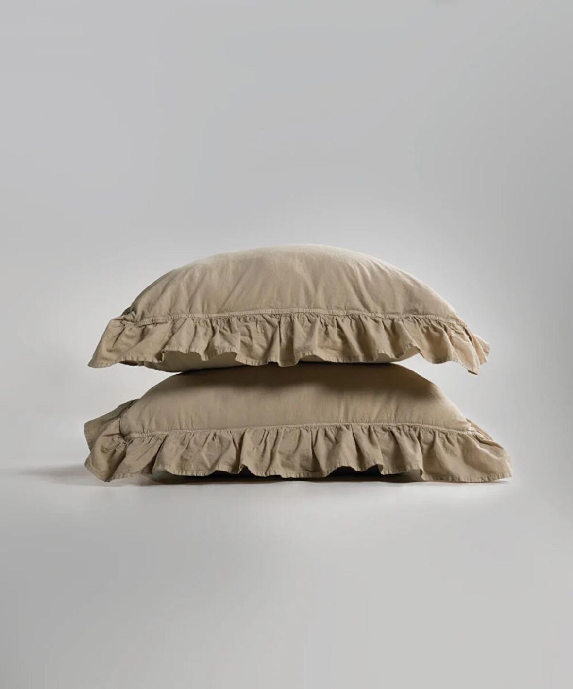 STONEWASHED NEVRESİM TAKIMI ÇİFT KİŞİLİK OXFORTAN