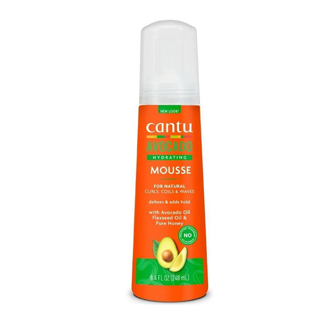 Cantu Avocado Hydrating Kıvırcık ve Dalgalı Saçlar İçin Nemlendirici Şekillendirici Saç Köpüğü 248 ml