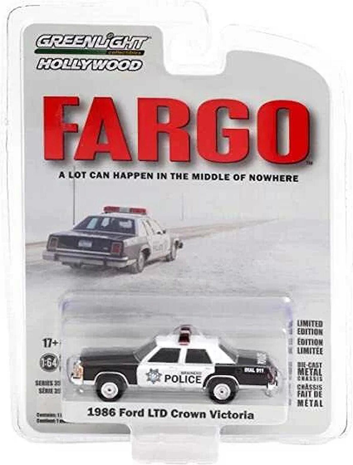 Greenlight Hollywood Series 35 Brainerd, Minnesota Police 1:64