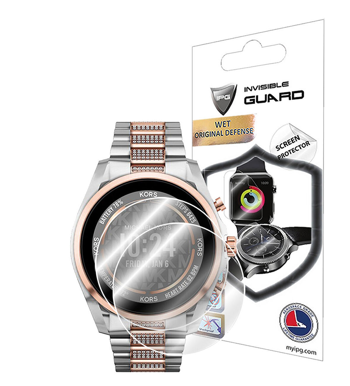 IPG Michael Kors Access Bradshaw Gen 6 Ekran Koruyucu (2 Adet)